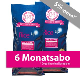 RiceUp Pro Duo  - 6 Monatsabo - inkl. Versand (DE), Abosversand erfolgt am 01., 10. oder 20. des Monats ( je nach Bestelldatum )